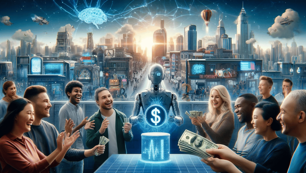 Universal High Income AI