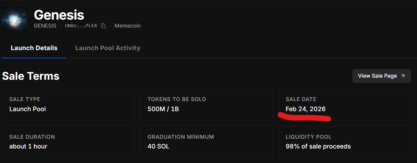 I created OG Genesis